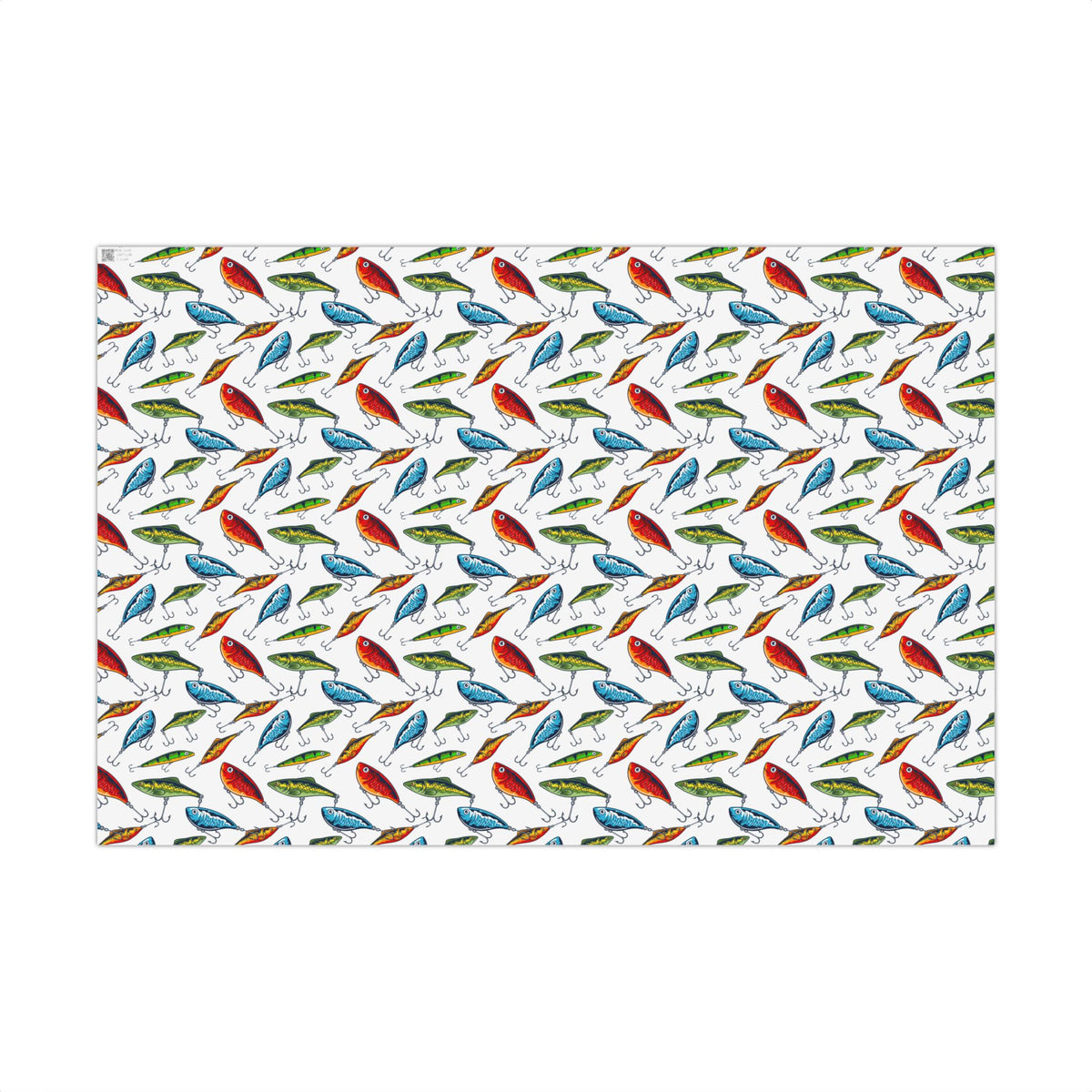 Fishing Lures Wrapping Paper – Fishing Gift Wrap