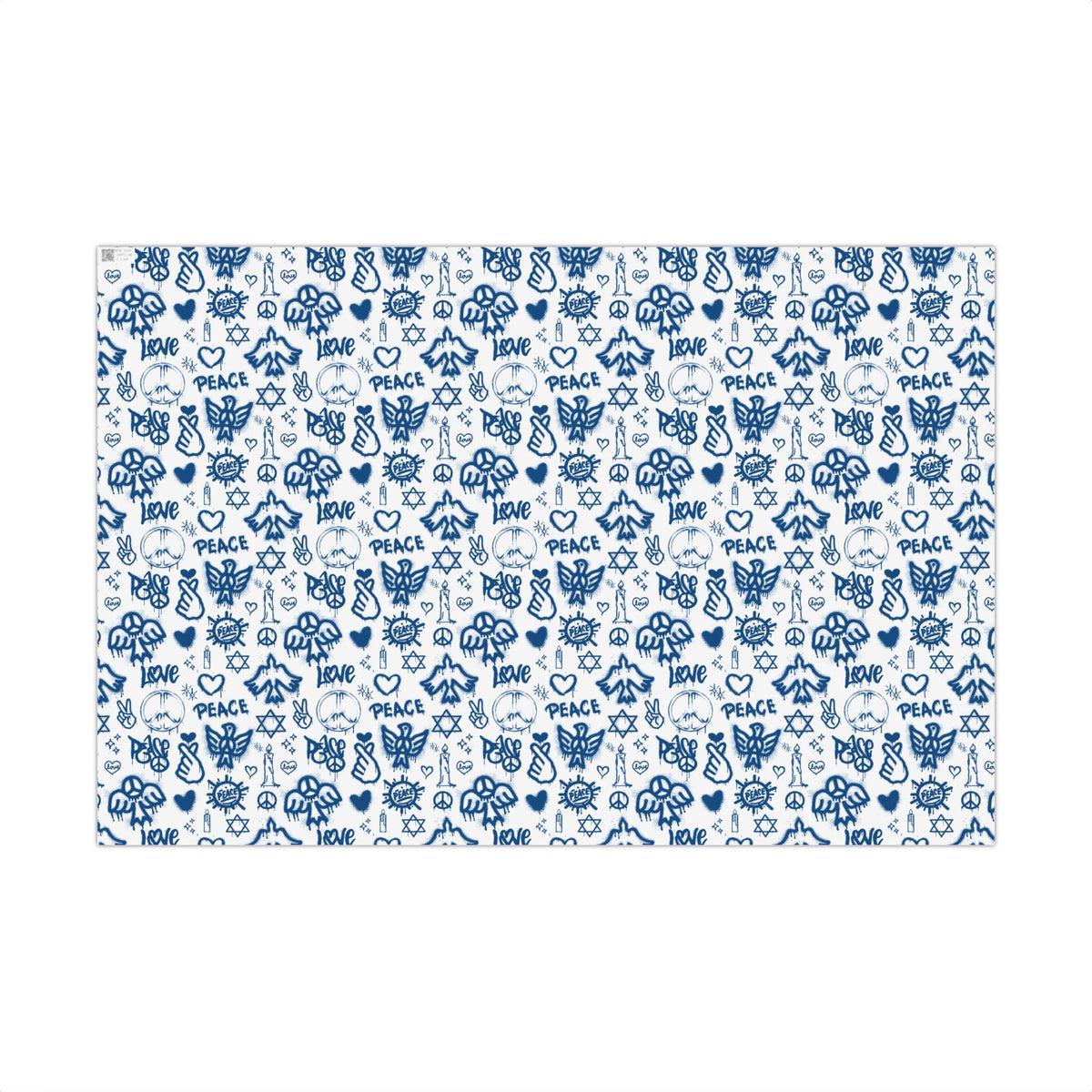 Hannukah Urban Graffiti Wrapping Paper - Festival of Lights Gift Wrap