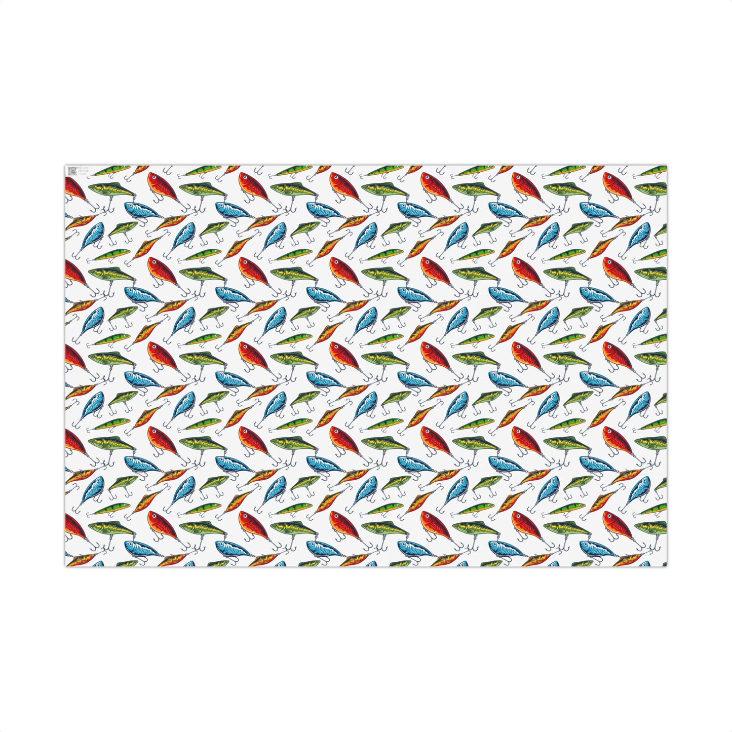 Fishing Lures Wrapping Paper – Fishing Gift Wrap
