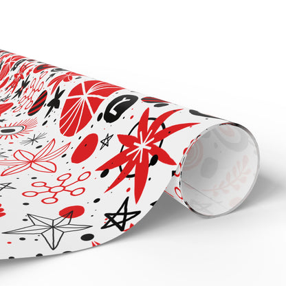 Modern Boho Christmas Wrapping Paper