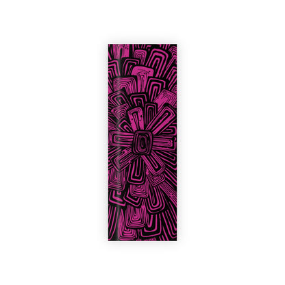 Black Floral Burst Wrapping Paper - Illustrative Artisan Gift Wrap