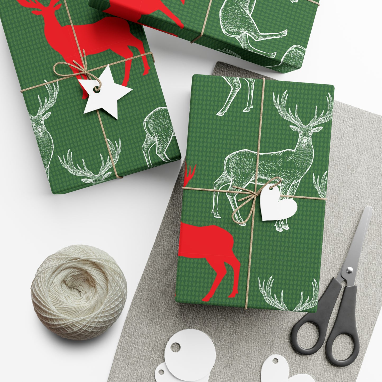 Deer Holiday Wrapping Paper