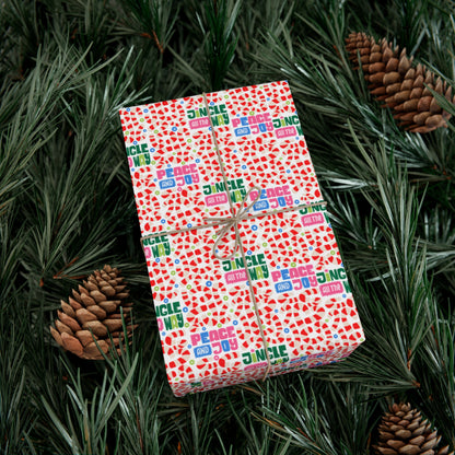 Jingle All the Way Candy Cane Wrapping Papers