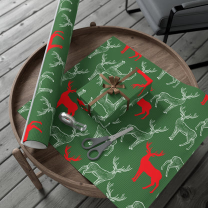 Deer Holiday Wrapping Paper