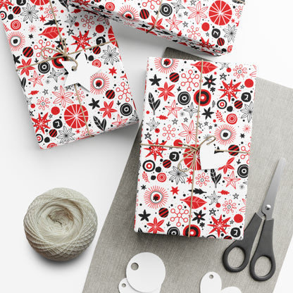 Modern Boho Christmas Wrapping Paper