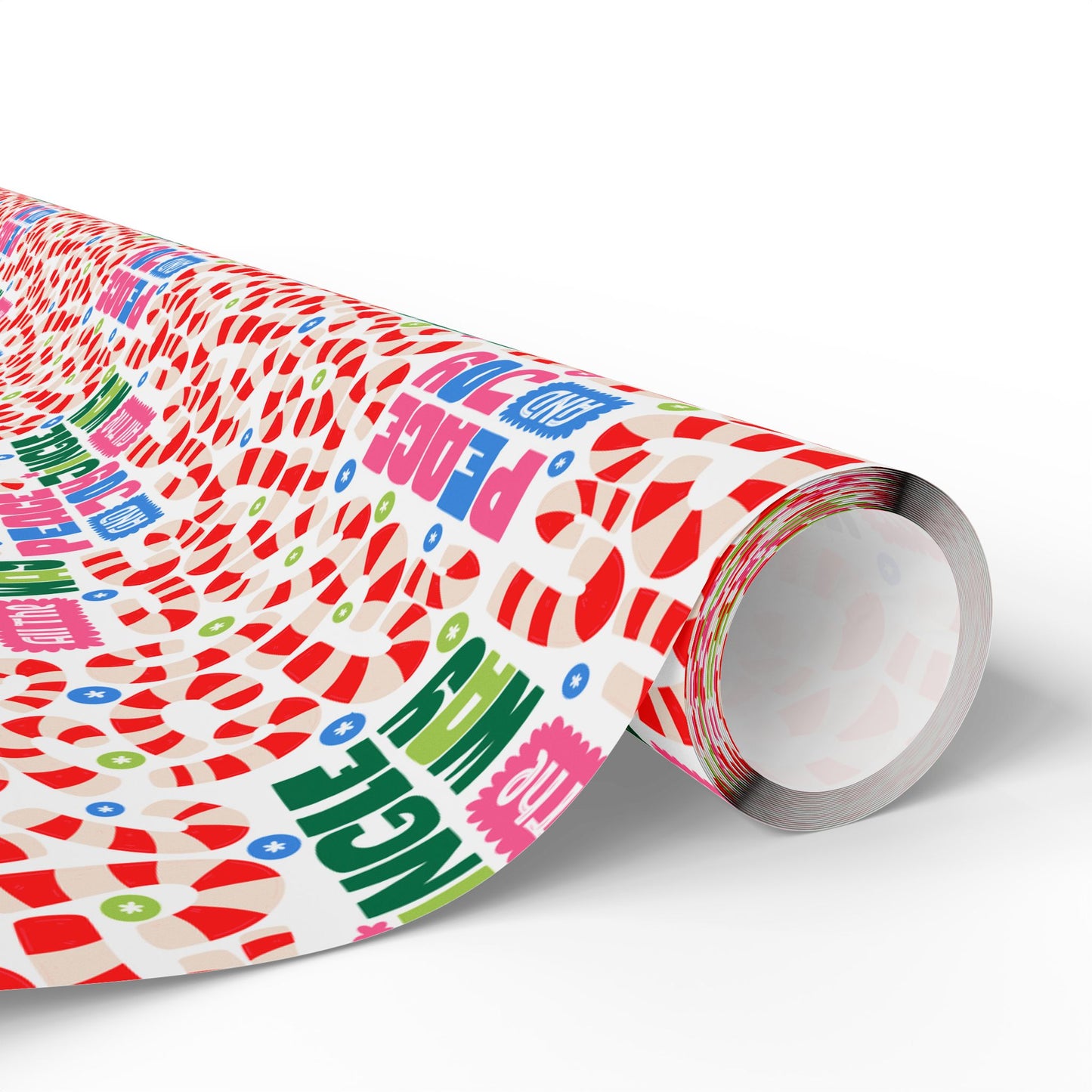 Jingle All the Way Candy Cane Wrapping Papers