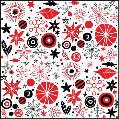 Modern Boho Christmas Wrapping Paper