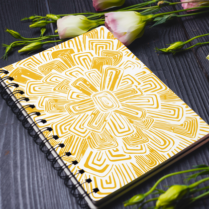 Bloom Spiral Ruled Journal - 7 Colors