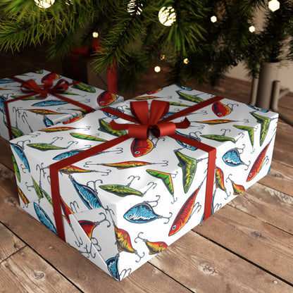 Fishing Lures Wrapping Paper