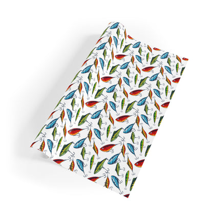 Fishing Lures Wrapping Paper