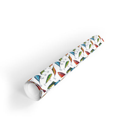 Fishing Lures Wrapping Paper