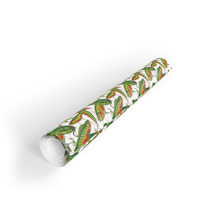 Fishing Crank & Stick Lures Wrapping Paper